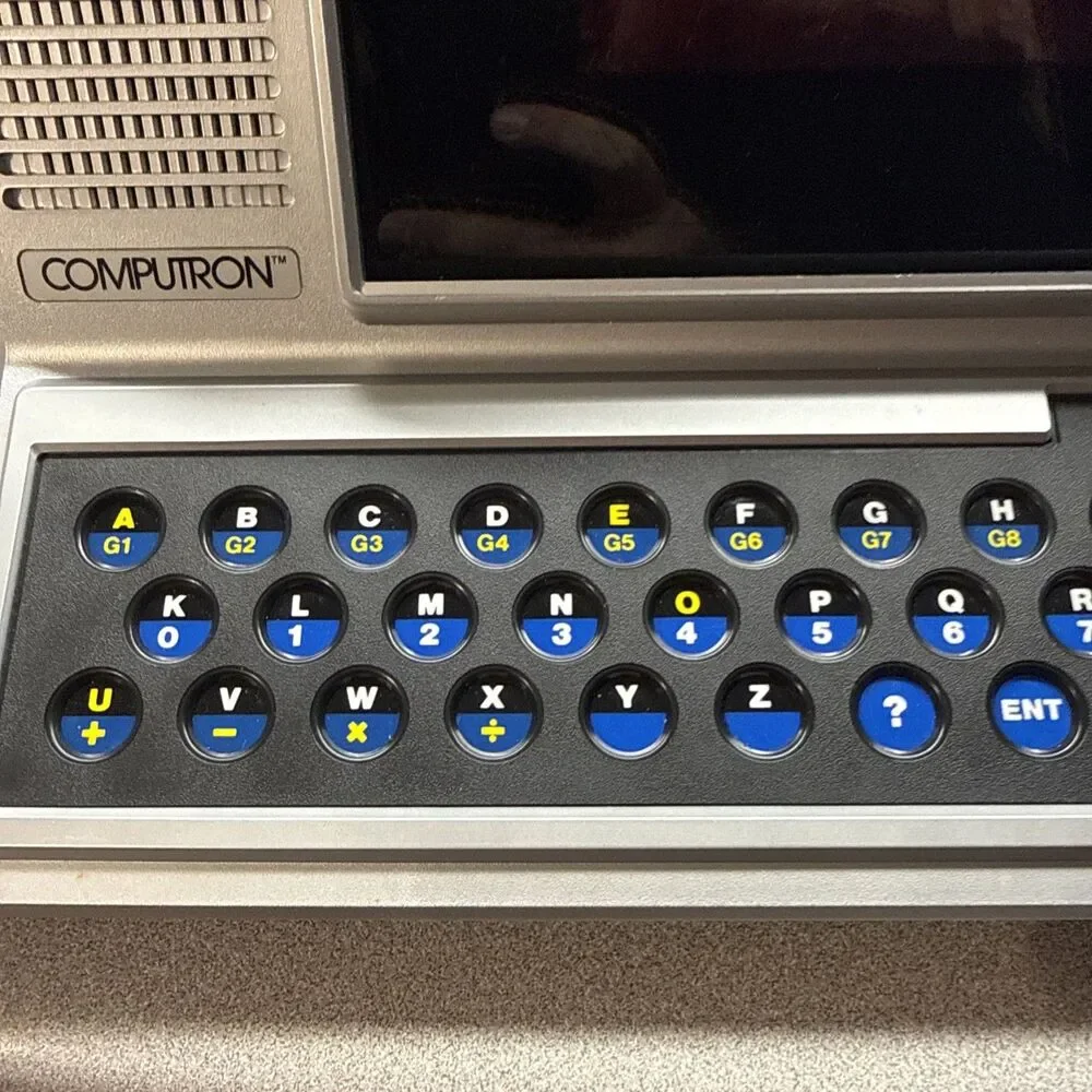 VTG Computron Electronic Learning Aid Sound Effects Keyboard Spelling Music Math